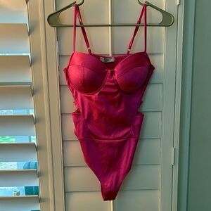 Lavish Fuchsia Women's Bodysuit